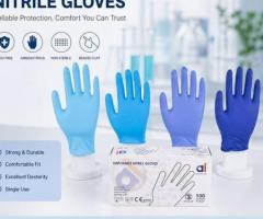 Handschuhe, Nitrilhandschuhe, Vinylhandschuhe, Latexhandschuhe, OP-Tücher,